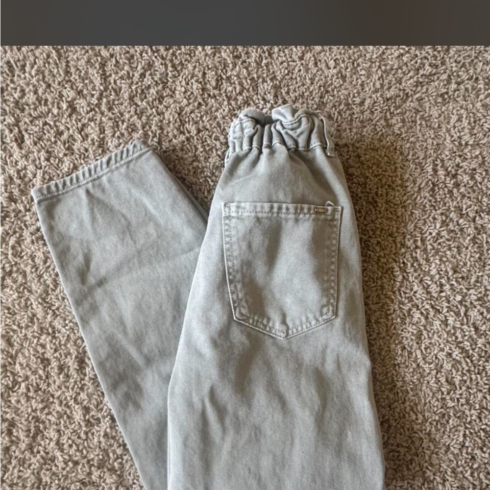 Zara Light Gray Casual Pants